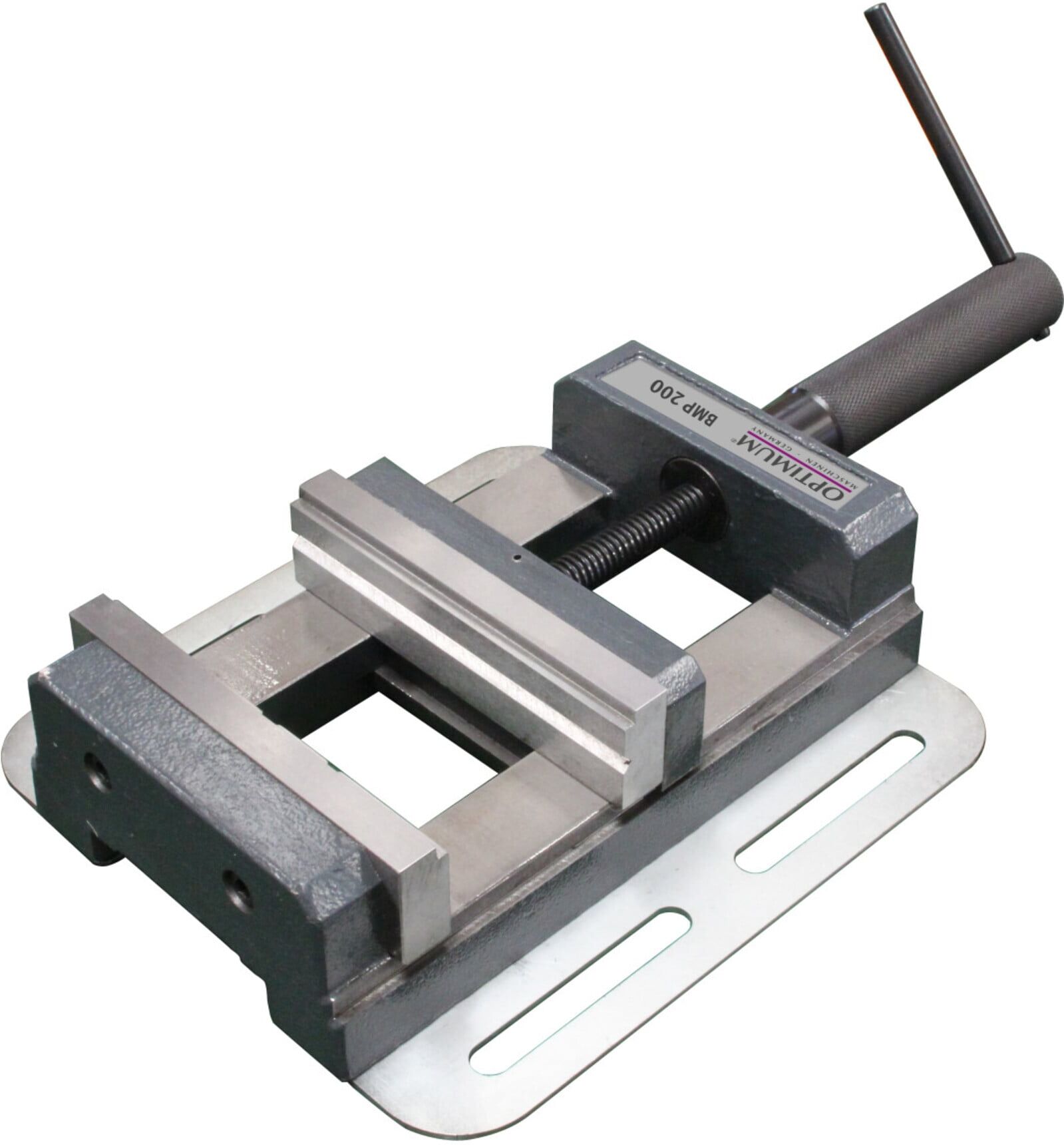 Optimum Maschinenschraubstock BMP 200 leichtgängig Trapezgewinde (3052620)