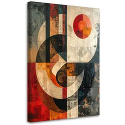LEINWANDBILDER, Moderne bunte geometrische Abstrakt