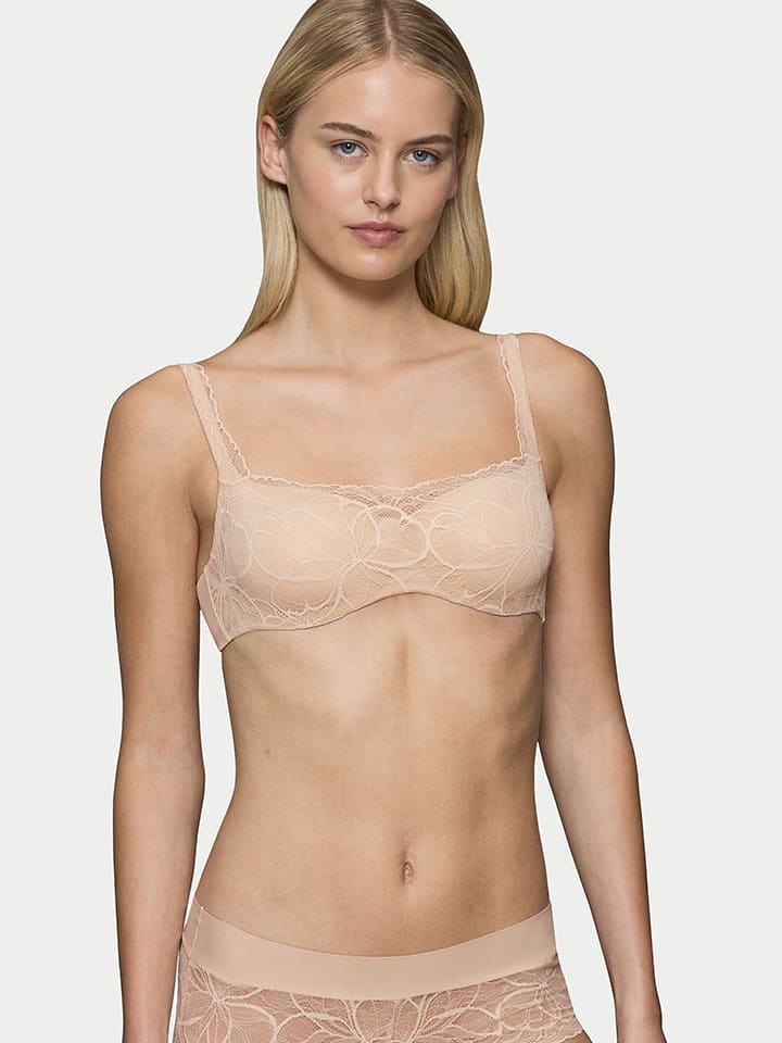 Triumph Balconette-BH "Body Make-Up" in Beige - 80C