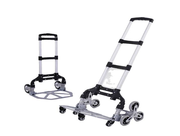 39*28*106 cm 6 roues TPR Chariot De cours Carrito pliable chariot à provisions personnel chariot escaliers chariot à main 6 roues