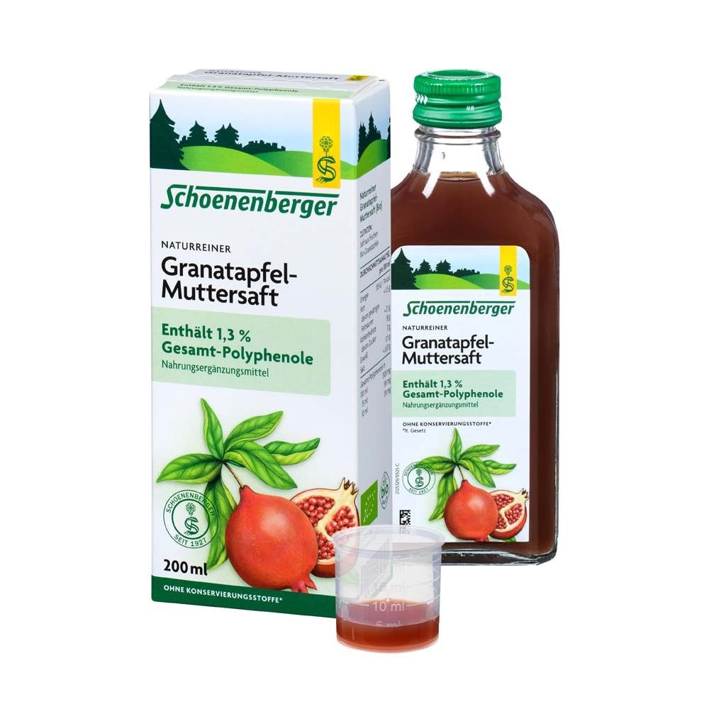 Granatapfelsaft Schoenenb Bio 200 ml Saft