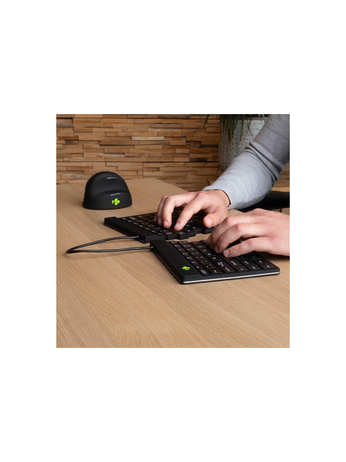 R-Go Tools R-Go Ergonomic Keyboard Split break - Tastatur - Englisch (UK) - Schwarz