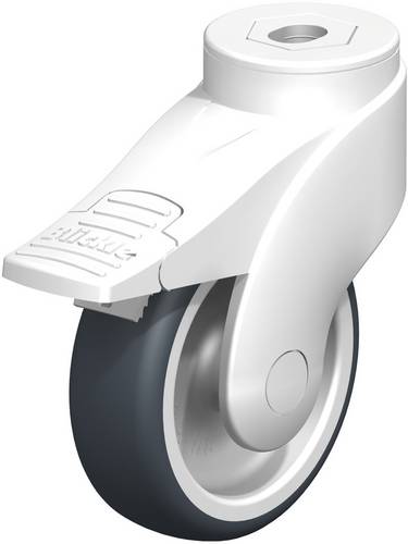 Blickle 744648 LWK-TPA 101G-11-FI Lenkrolle mit Feststeller Rad-Durchmesser: 100mm Tragfähigkeit (max.): 100kg 1St.