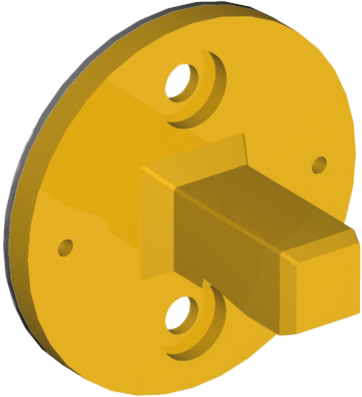 Bravat Varuna Ersatz Wandadapter 122602 Bohrlochabstand 30mm