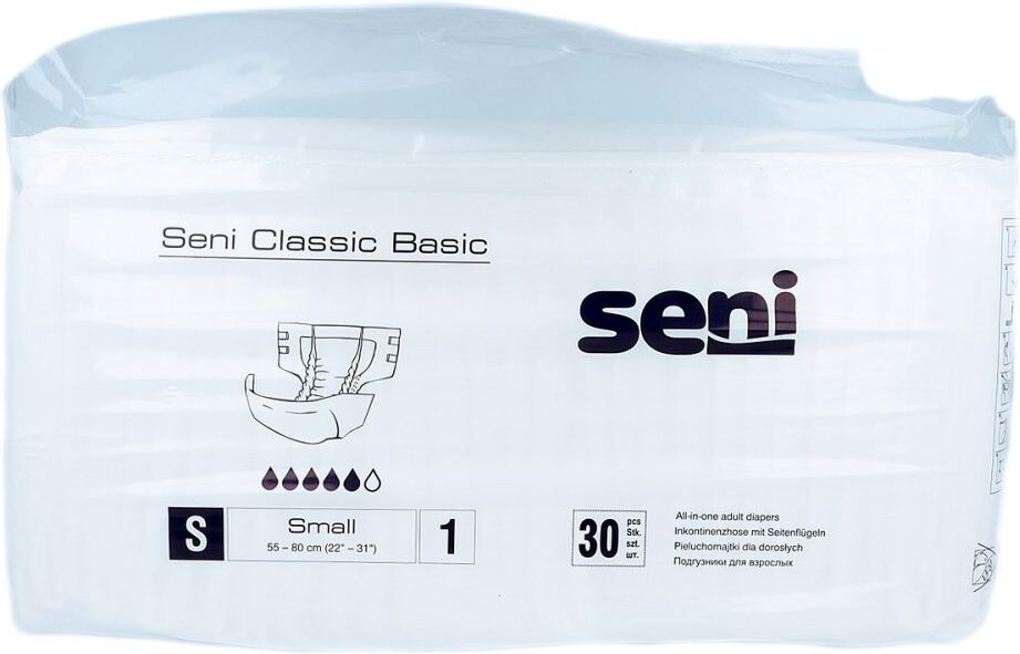 Seni Classic Basic Inkontinenzhose Größe s