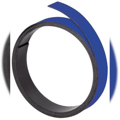 Franken M80103 Magnetband - 100 cm x 5 mm, blau