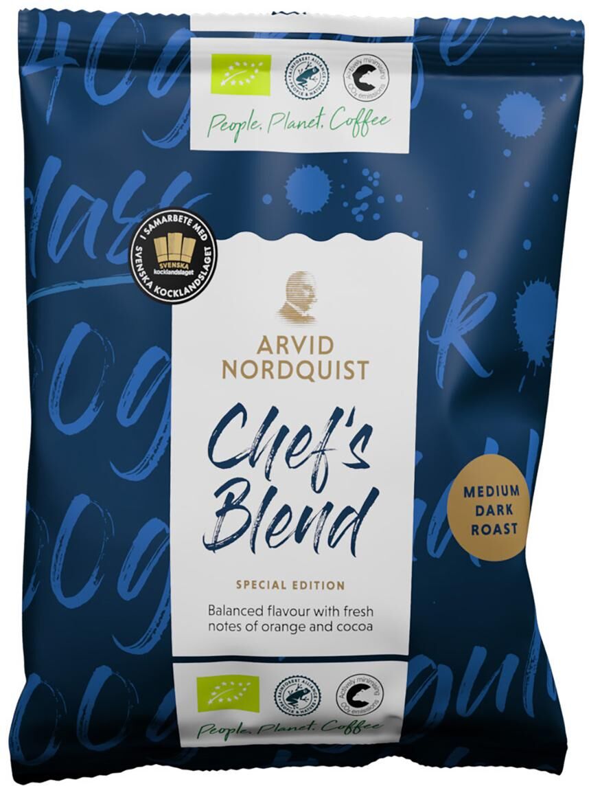 ARVID NORDQUIST Kaffe Chefs Blend Mellanmörk 48x125g