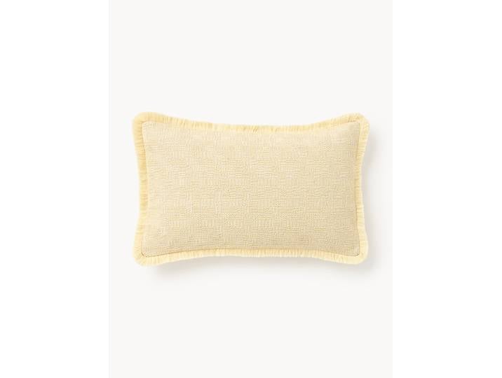 Housse de coussin à franges Kirana