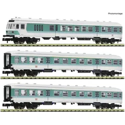 Fleischmann 6260090 N 3 pcs Set 1: Local coach, DB AG 3-part set (Spur N)