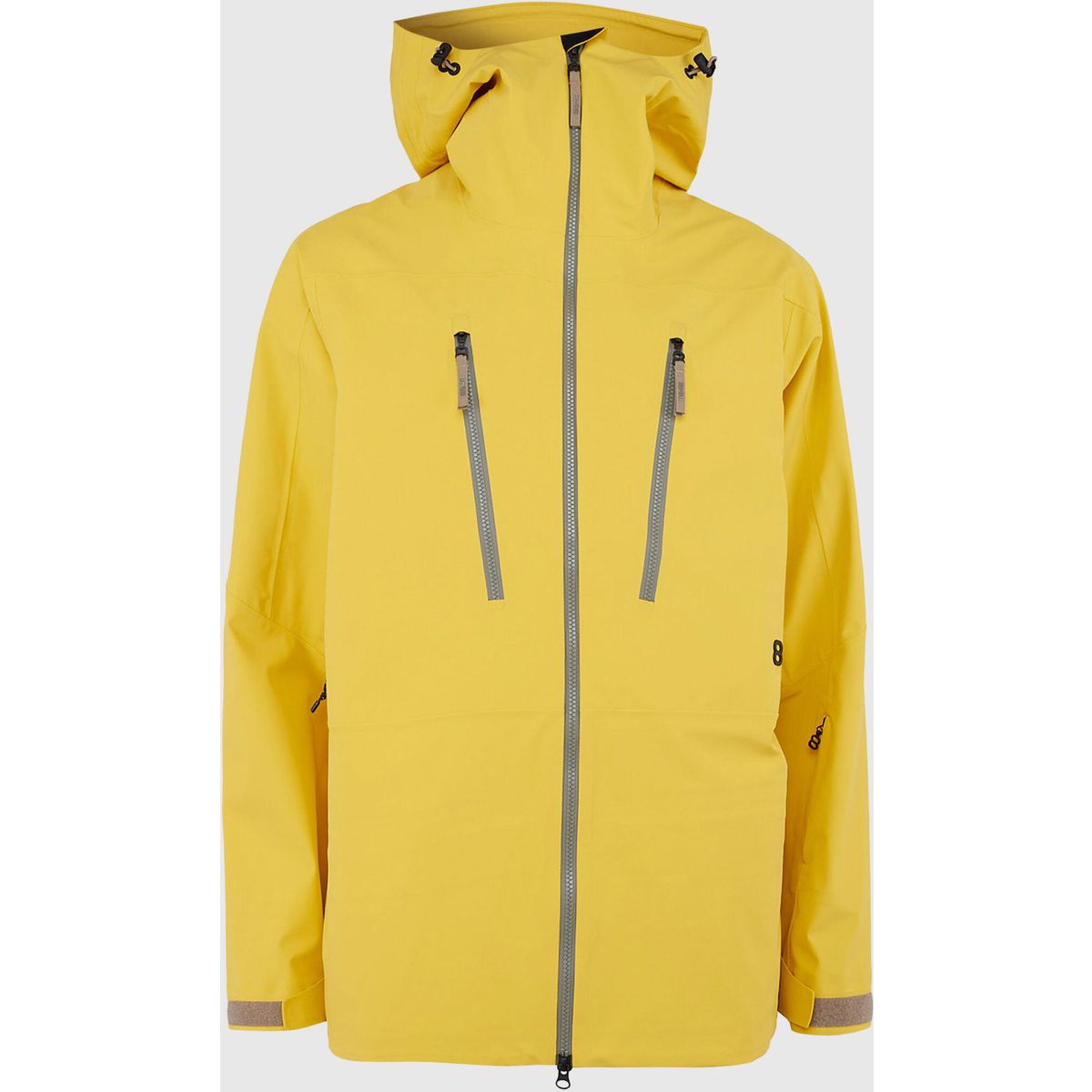 8848 Altitude Gansu 5.0 Shell Jack golden yellow (L5) XL 4308L5004