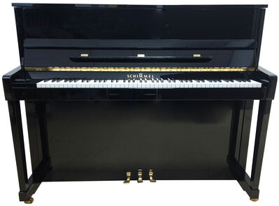 Schimmel Piano used black