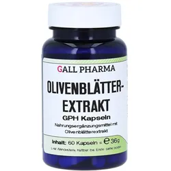 Olivenblätter Extrakt GPH Kapseln 60 St