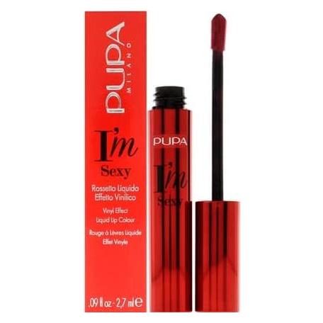 Pupa Milano - Flüssiger Lippenstift I'm Sexy (Vinyl Effect Liquid Lip Color) 2,7 ml - Farbton: 006 (#006 Strawberry Red) (52334700)