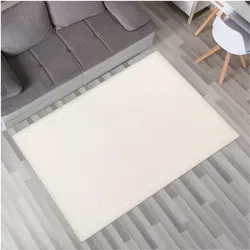 TT Home, Spielteppich + Spielmatte, Krabbelmatte Babyzimmer Teppich Spielmatte Kinder Unifarben Rutschfest Flauschig (350 x 200 cm)