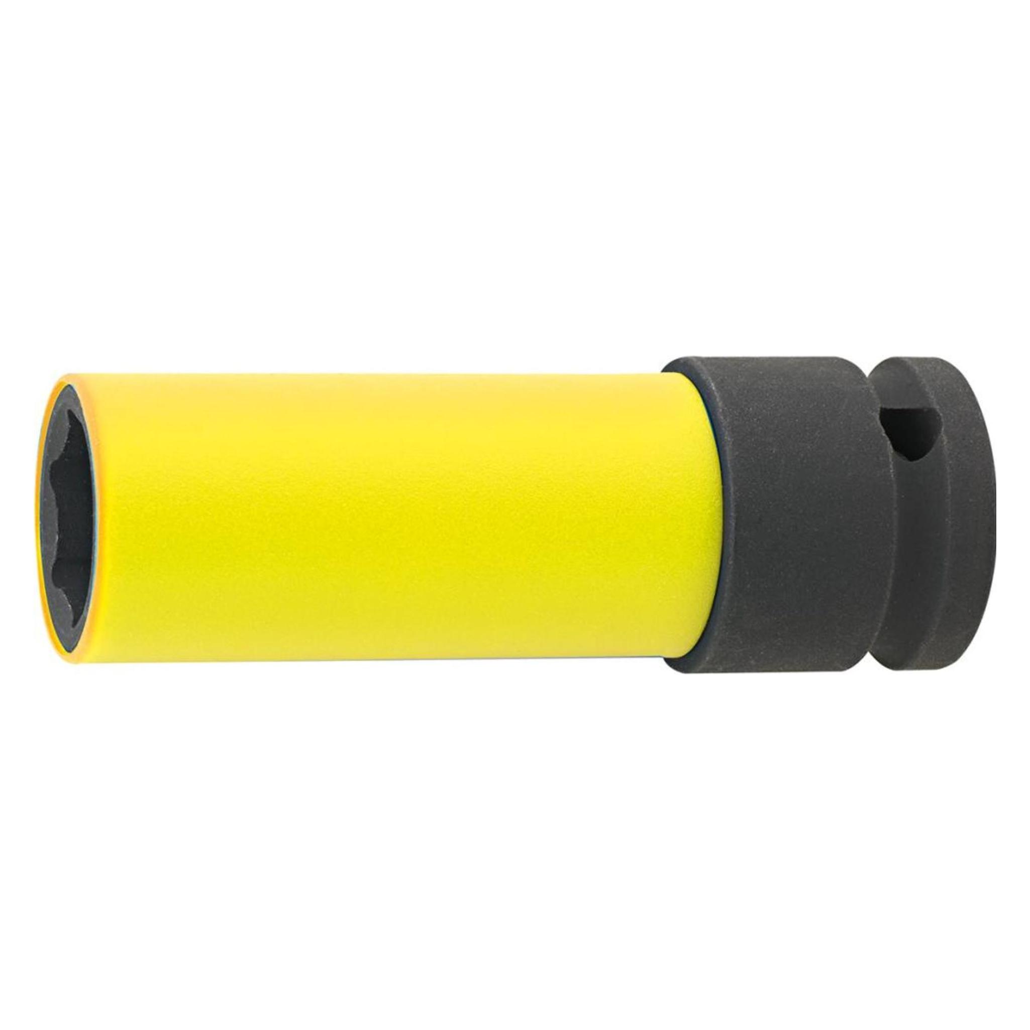 Magni Kraft- Steckschlüsseleinsatz mit Kunststoff-Hülse 1/2" 19x85mm FORTIS (19 mm) (4063726003263)