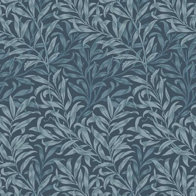 Morris & Co. Willow Boughs Ink Blue Peel and Stick Wallpaper