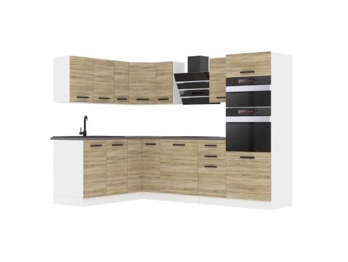 Cuisine Complète - B BELINI GROUP - MELANIE - Chêne Sonoma - 360x60 cm - Design Contemporain