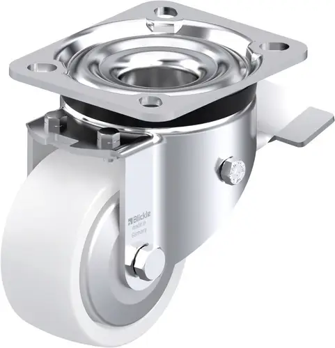 Blickle 852827 LK-SPO 80G-ST-FA Stahlblech-Lenkrolle Rad-Durchmesser: 80mm Tragfähigkeit (max.): 350kg 1St.