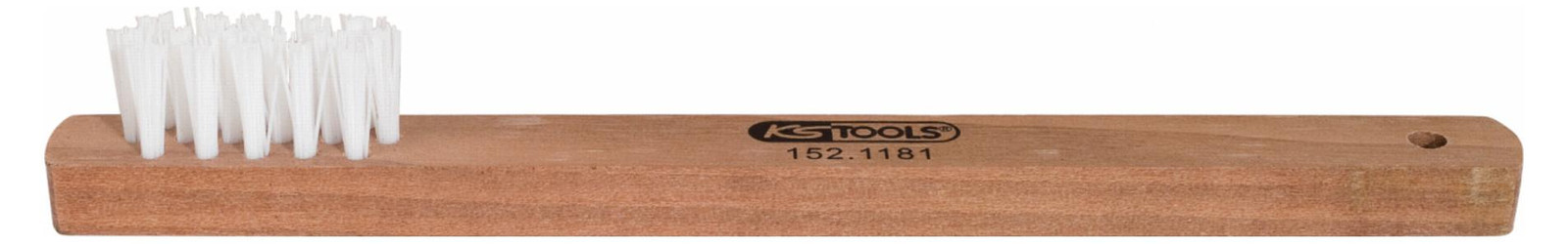 KS Tools Reinigingsborstel voor de hoofdhuid, nylon