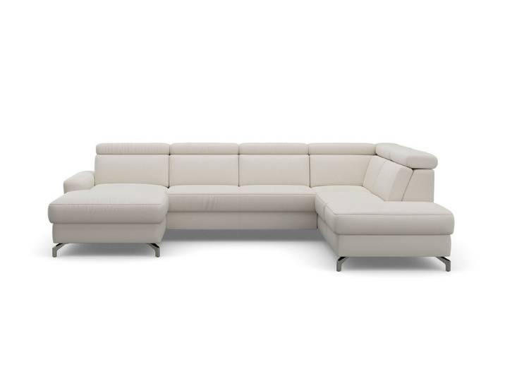 sit&more Wohnlandschaft Scarlett U-Form, inklusive Kopfteilverstellung, optional Schlaffunktion & Bettkasten
