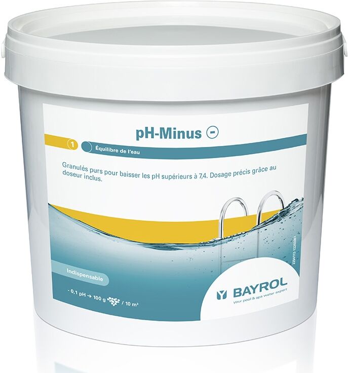 pH minus Bayrol - 24 kg (4 seaux de 6 kg)