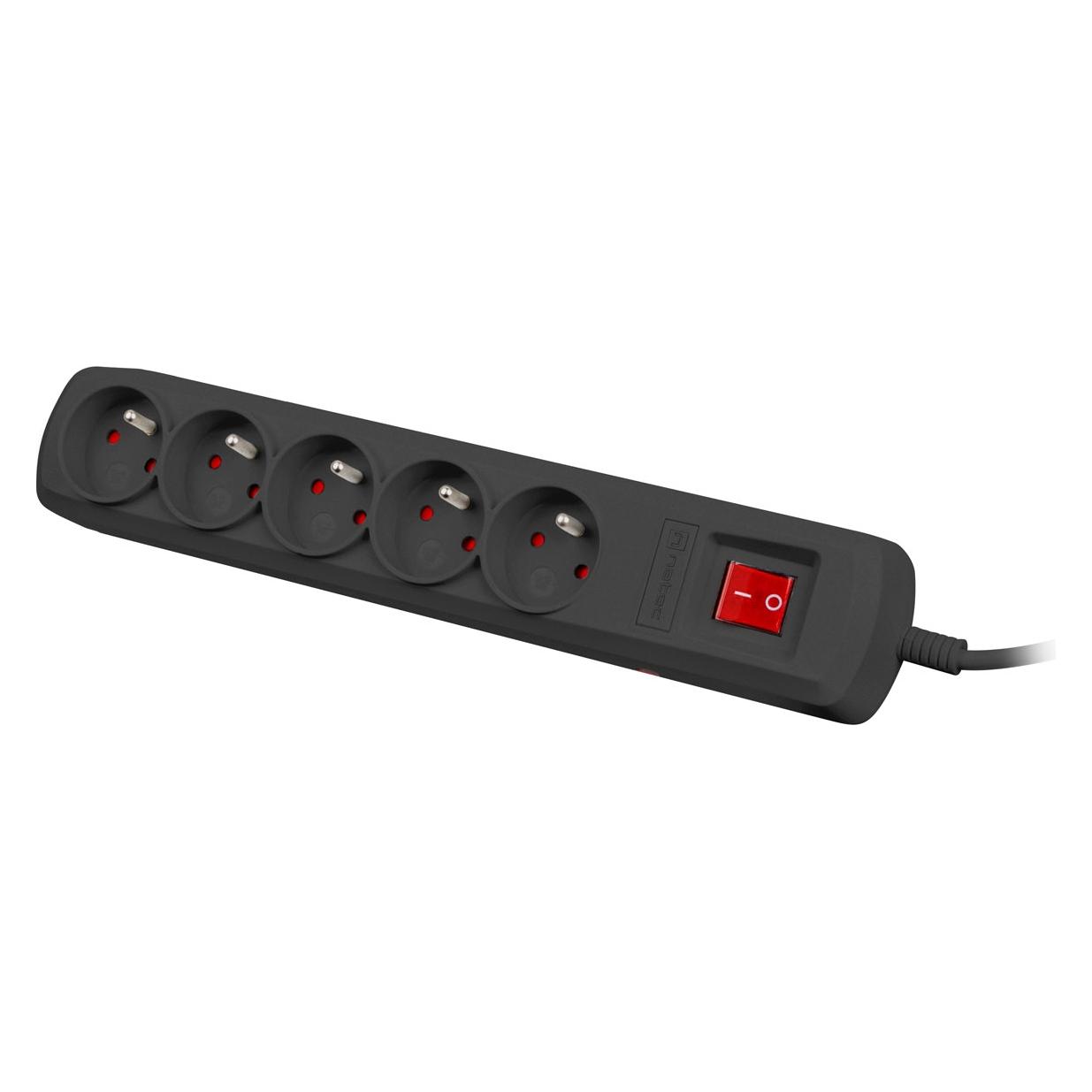 Genesis NATEC Surge protector Bercy 400 5m (5x, CEE 7/3, 5 m) (NSP-1715)