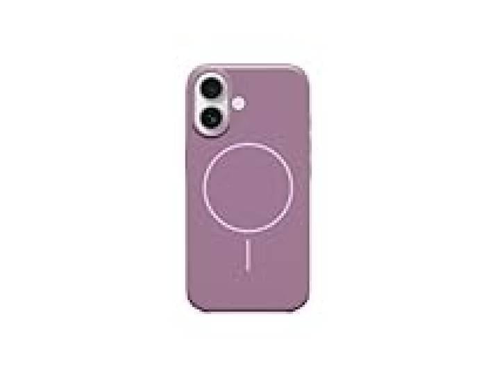 Beats Coque pour iPhone 16 – Compatible MagSafe, Revêtement Protecteur Anti-Rayures, Design Fin, revêtement intérieur en Microfibre – Violet crépusculaire