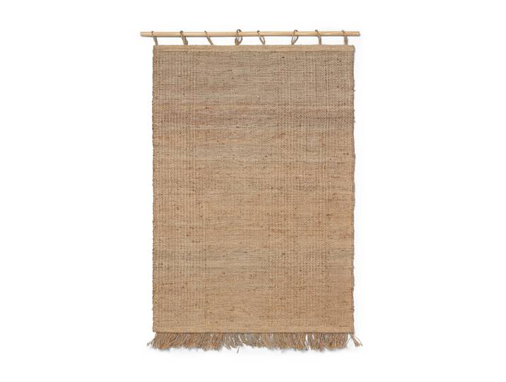 Ferm Living - Harvest Wandteppich Jute 165 x 100 cm, natural