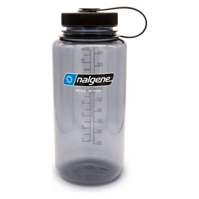 Nalgene 32oz WM Gray, W/Black Cap, Sustain (1 l) (682021-0333)