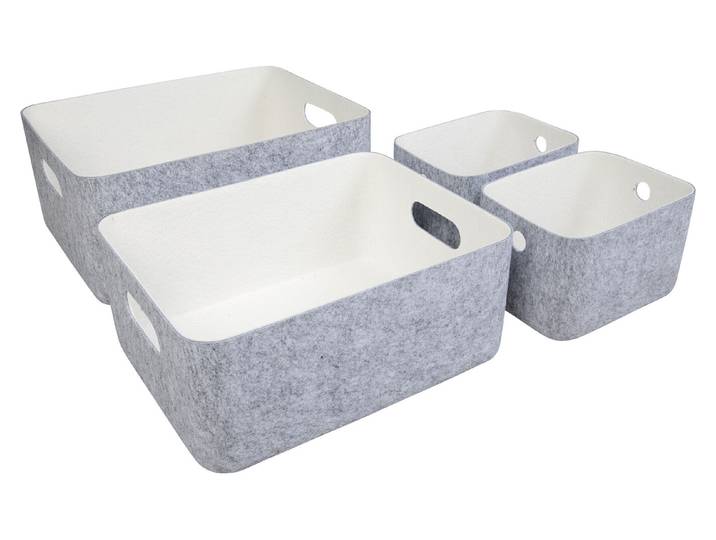 Filzkorb SET grau