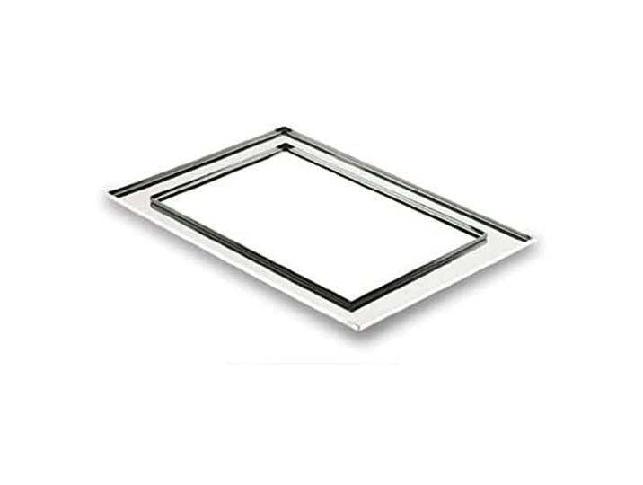 LACOR 68040 Backblech 40 x 60 x 1 cm Aus lebensmittelechtem Edelstahl gefertigt; hohe Korrosionsbeständigkeit und Haltbarkeit im täglichen Gebrauch