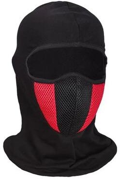 Uplift Picks Breathable Motorcycle Balaclava Full Face Mask For Riding And Cycling red