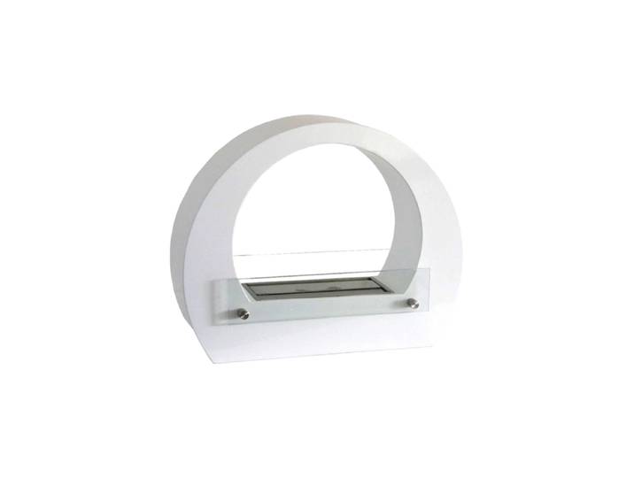 Design Bioethanol Kamin „Bogen“, weiss CACHFIRES