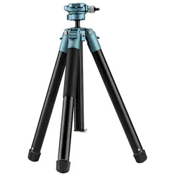 Fotopro Fly 1 Aluminium Stativ Blau/Schwarz für DSLR und Smartphones
