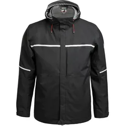 QUALITEX HIGH QUALITY WORKWEAR Hardshelljacke RESIST schwarz Herren: M