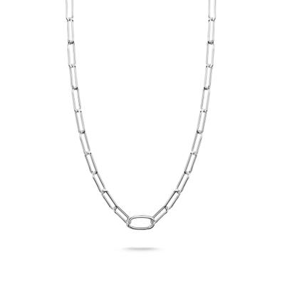 Charm-Kette THOMAS SABO "Charm Club - Connect" Gr. 50, silber (silberfarben), Halsketten, Damen, 50, Metall, B: 5mm, B:5mm