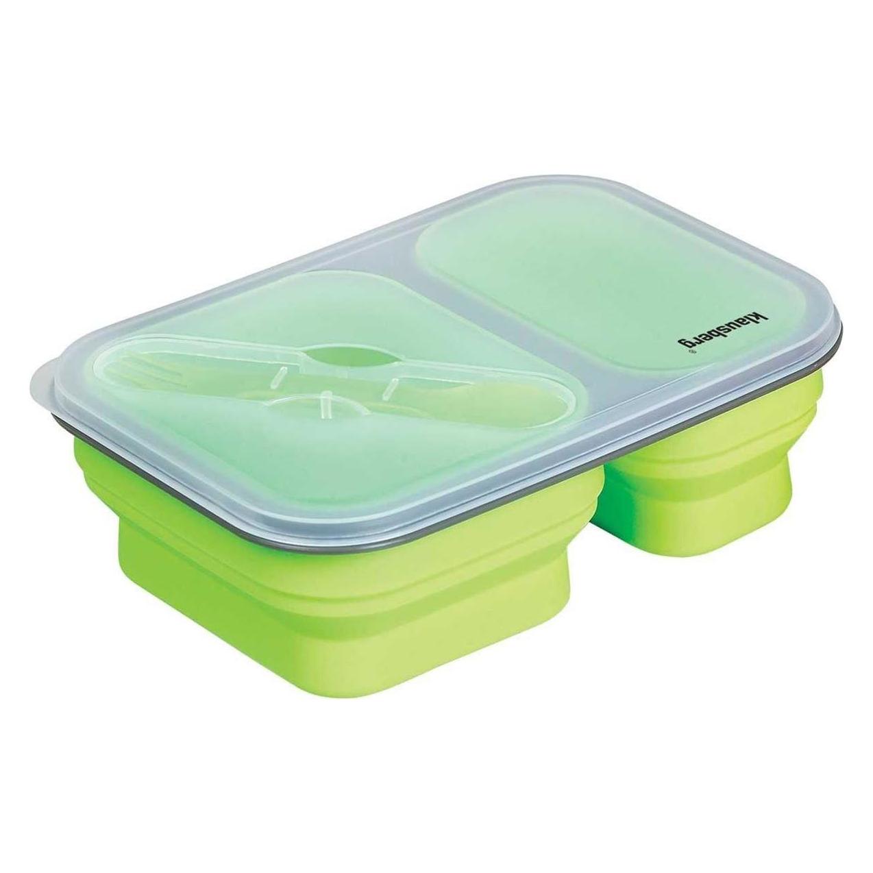 Klausberg Silicone South Boxes With Fork And Spoon Kb-7023 (21038538)