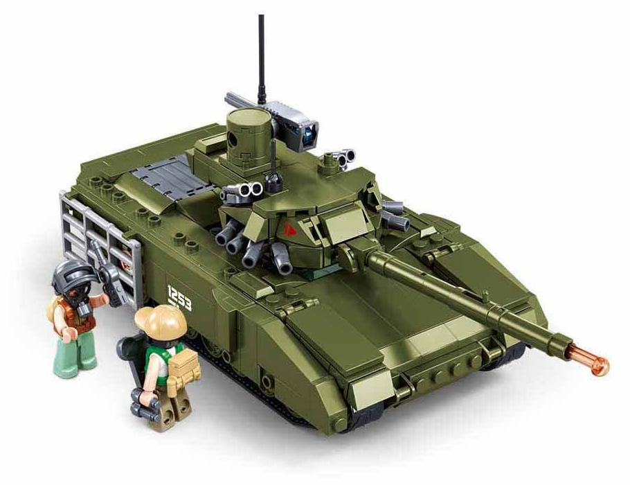 Sluban Leger Tank M38-B1253 Armata-model