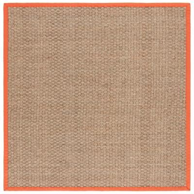 SAFAVIEH Natural Fiber Marina Basketweave Seagrass Rug