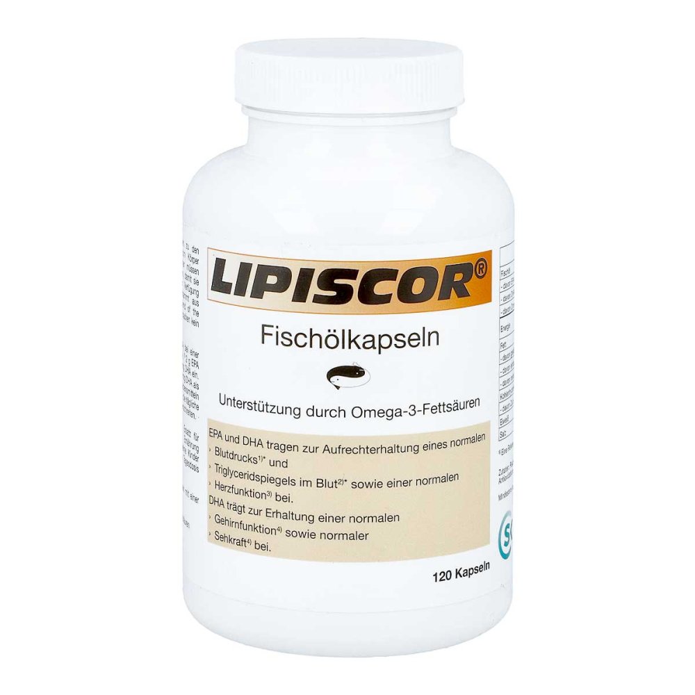 SANUM-KEHLBECK GmbH & Co. KG Lipiscor Fischöl Kapseln 17180940