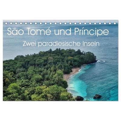 São Tomé und Príncipe - zwei paradiesische Inseln (Tischkalender 2027 DIN A5 quer), CALVENDO Monatskalender