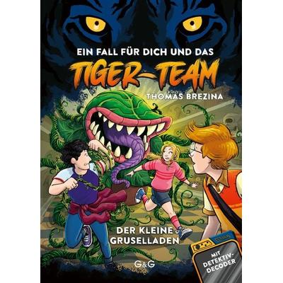 Tiger-Team – Der kleine Gruselladen, Gebundene Ausgabe von Thomas Brezina, G&G Verlag, Kinder- und Jugendbuch, 978-3-7074-2670-0