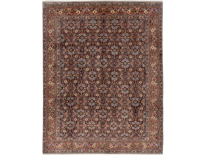 Bidjar Teppich 304x382 Handgeknüpft Orientteppich Perserteppich