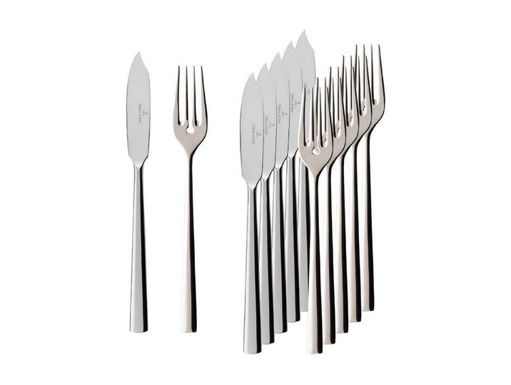 Villeroy & Boch Fischbesteck Piemont Fischbesteck 12-tlg. (12-tlg), 6 Personen