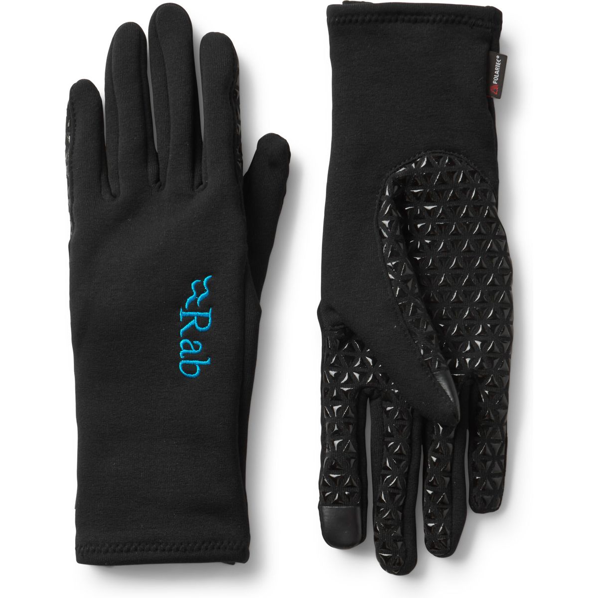 Rab Power Stretch Contact Grip Gloves Wmns black (BL) L QAH-54-BL-L