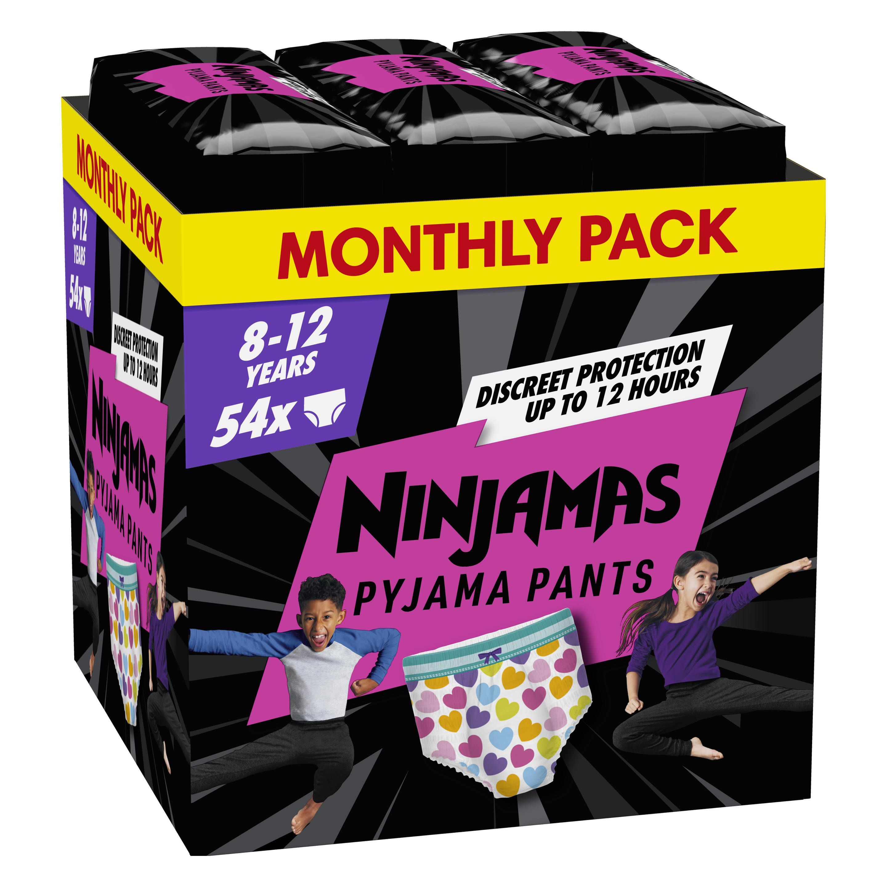 Pampers Ninjamas (Gr. L, Monatsbox, 54 Stk.) (8006540630587)