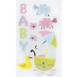 6x Heyda, Sticker, Motivsticker Baby (8 Sticker)