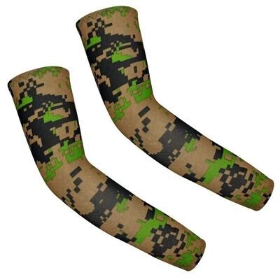 Uplift Essentials Kids UV Sun Protection Cooling Arm Sleeves style 15