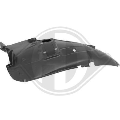DIEDERICHS Verkleidung, Radhaus vorne rechts 1897008 für Opel Fiat RENAULT
