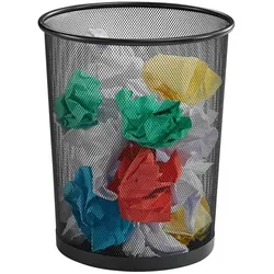 Zeller Papierkorb 17,5 l anthrazit